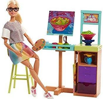 Barbie Art Studio Playset Fashion