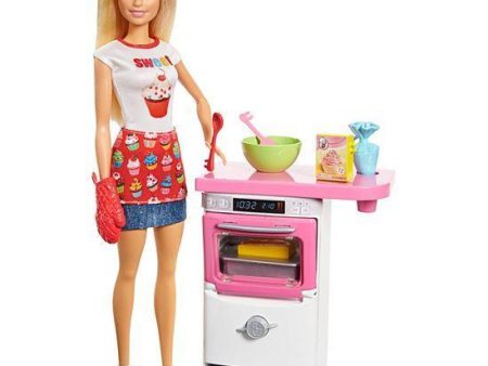 Barbie Bakery Chef Doll and Playset Online now