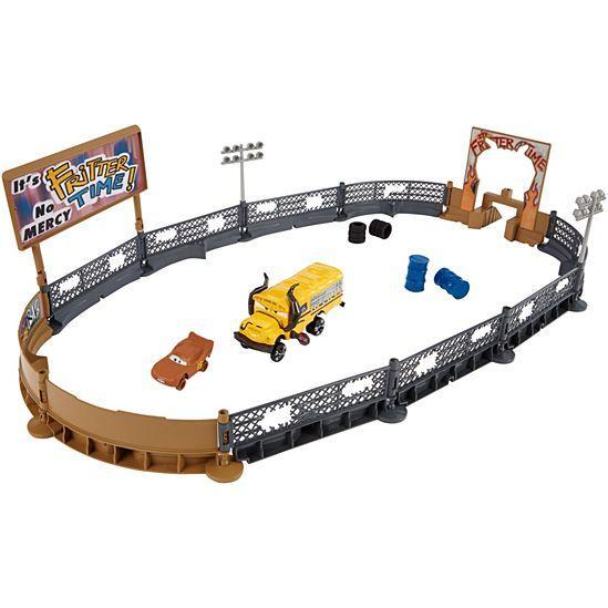 Disney Pixar Cars 3 Crazy 8 Crashers Smash and Crash Derby Playset Fashion