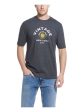 WEATHERPROOF VINTAGE Mens Gray Logo Graphic Cotton Blend T-Shirt Online Sale