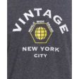 WEATHERPROOF VINTAGE Mens Gray Logo Graphic Cotton Blend T-Shirt Online Sale