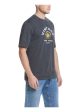 WEATHERPROOF VINTAGE Mens Gray Logo Graphic Cotton Blend T-Shirt Online Sale