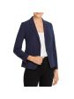 CUPCAKES AND CASHMERE Womens Pocketed Pinstripe Wear To Work Jacket Online Hot Sale