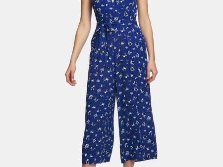 1. STATE Womens Floral Spaghetti Strap Keyhole Wide Leg Jumpsuit Fashion