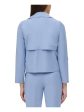 DKNY Womens Light Blue Wear To Work Jacket For Sale