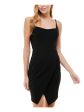 CITY STUDIO Womens Lace Spaghetti Strap Square Neck Short Party Body Con Dress Supply