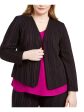 BAR III Womens Striped Jacket Supply