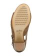 ZODIAC Womens Brown Woven Detailing Cushioned Buckle Accent Cassie Round Toe Block Heel Zip-Up Leather Dress Sandals Shoes M Online