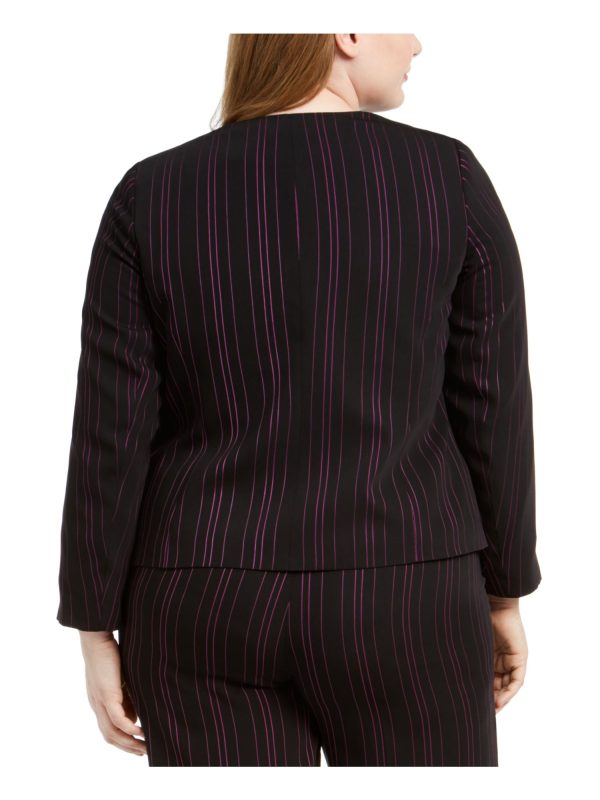 BAR III Womens Striped Jacket Supply