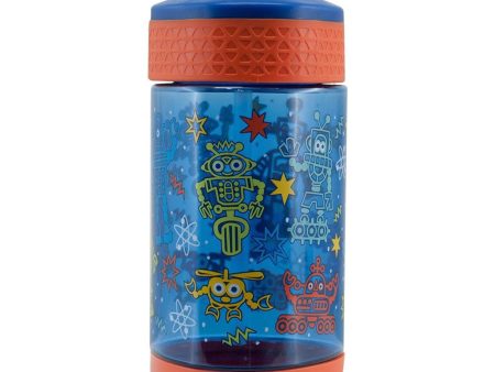 botella 14 oz tapa con agarre de subcion color azul Online Hot Sale